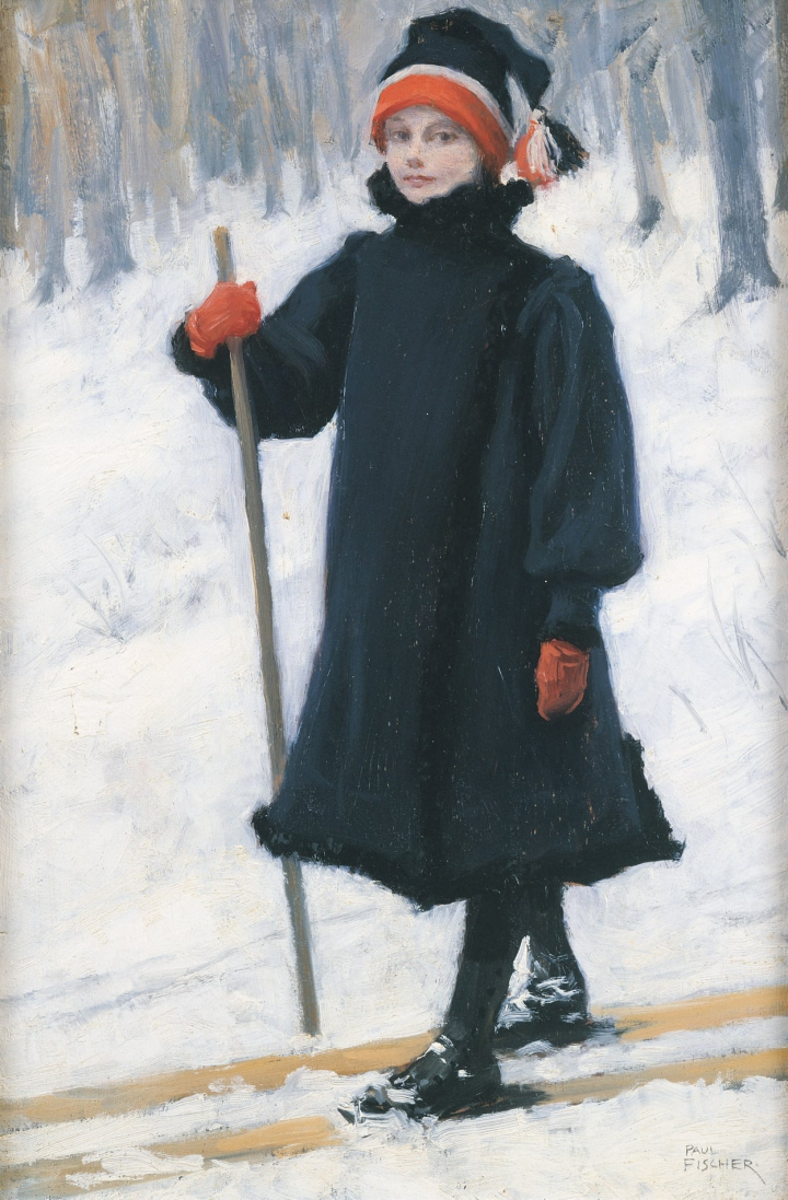 harriet på ski-paul fischer