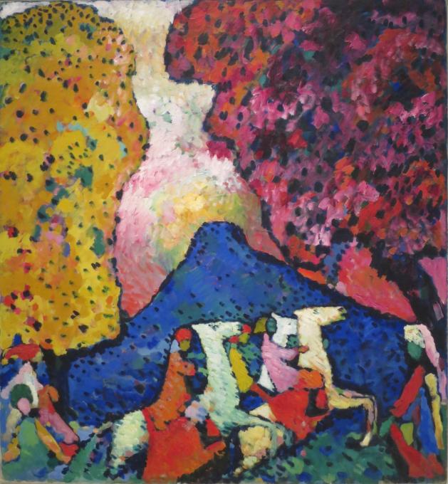 Kandinsky Det Blå Bjerg